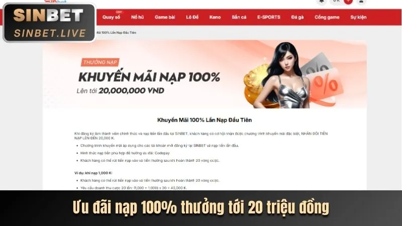 Khuyến mãi chào mừng người chơi bắn cá mới